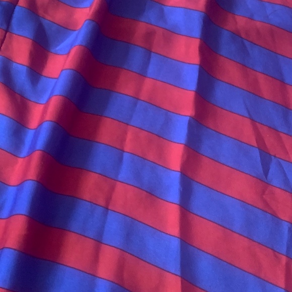 Red and Blue Stripe Halter Dress - Picture 10 of 16
